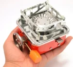 Mini Fogareiro Acendimento Aut Portátil Camping