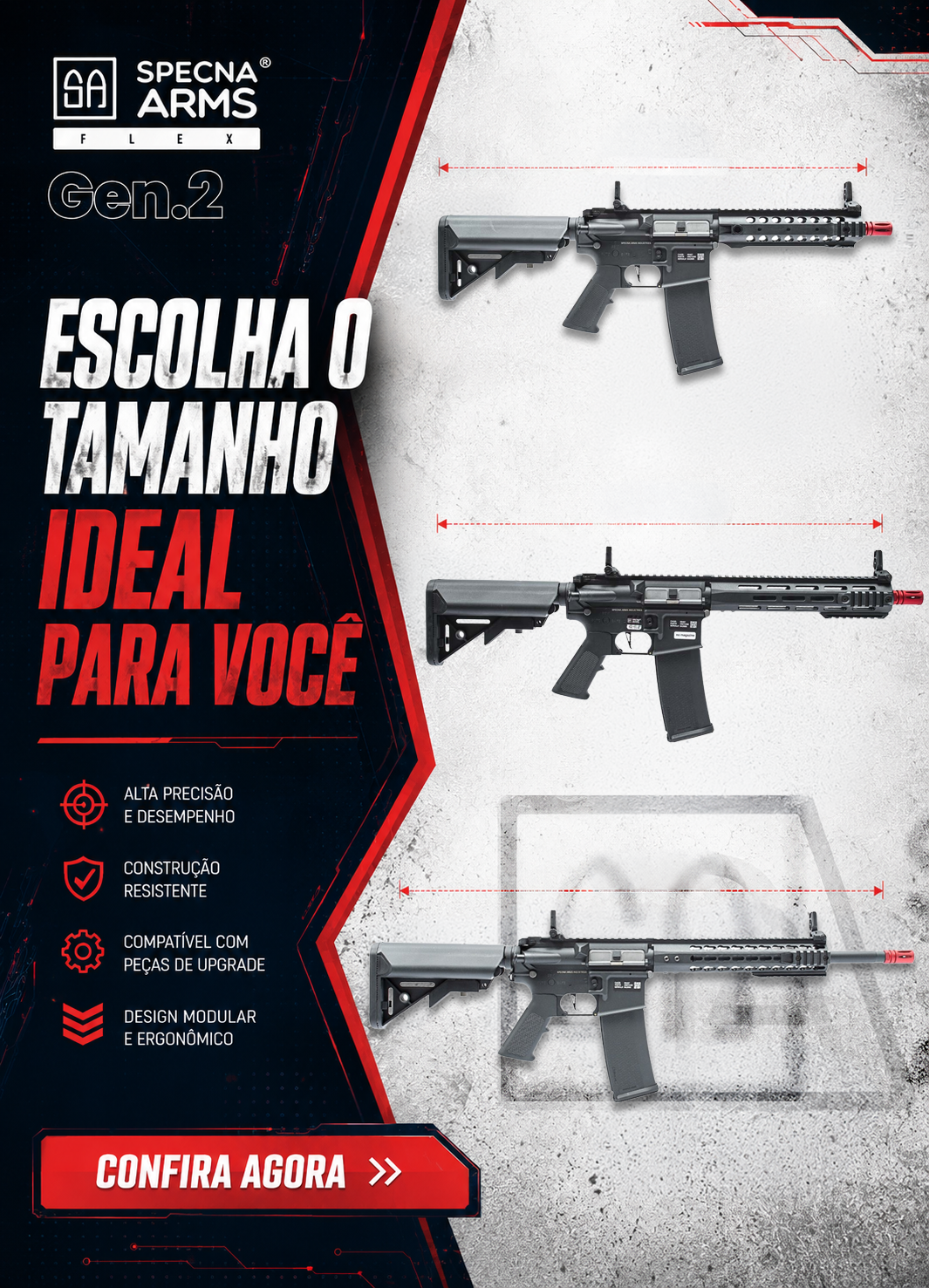 Rifle airsoft specna